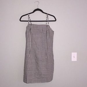 Shein Checkered Print Cami Dress